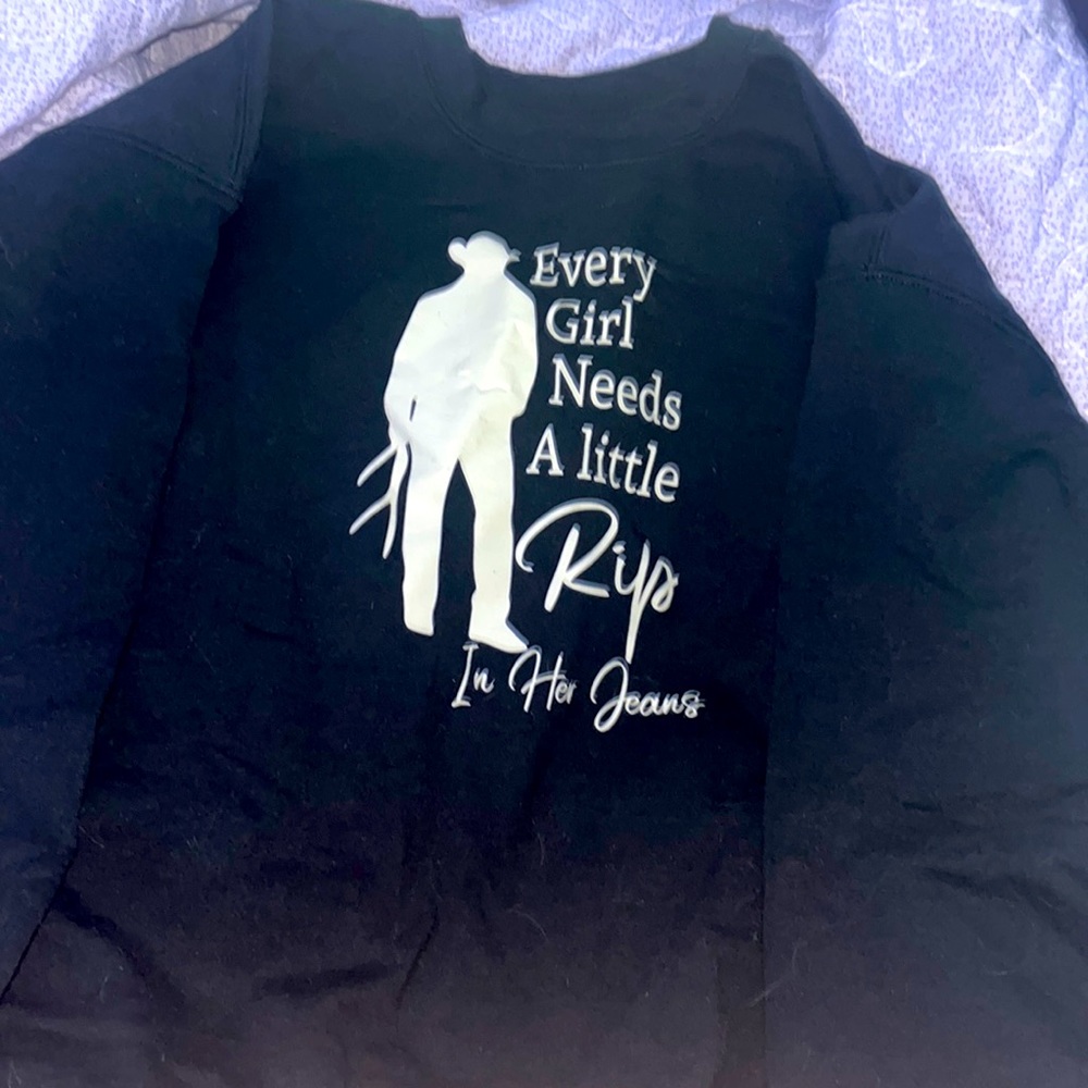 Custom made Yellowstone crewneck